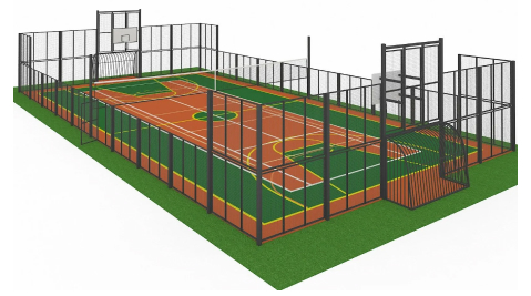 Универсальная спортивная площадка